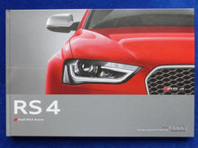 Lade das Bild in den Galerie-Viewer, Audi RS 4 Avant quattro V8 450 PS MJ 2014 - Hardcover Prospekt Brochure 04.2013