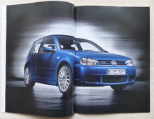 Lade das Bild in den Galerie-Viewer, VW Golf R32 MJ 2003 - Golf IV 3,2l VR6 240 PS - Prospekt + Preisliste 08.2002