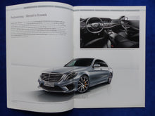 Lade das Bild in den Galerie-Viewer, Mercedes-Benz Vorteile S 63 AMG S-Klasse MJ 2014 - Prospekt Brochure 07.2013