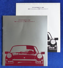 Lade das Bild in den Galerie-Viewer, Porsche 911 Carrera Typ 964 MJ 1990 - Prospekt Brochure + Daten 08.1989