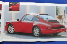 Lade das Bild in den Galerie-Viewer, Porsche 911 Carrera Typ 964 MJ 1990 - Prospekt Brochure + Daten 08.1989