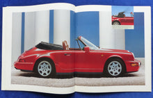 Lade das Bild in den Galerie-Viewer, Porsche 911 Carrera Typ 964 MJ 1990 - Prospekt Brochure + Daten 08.1989