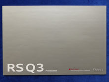 Lade das Bild in den Galerie-Viewer, Audi RS Q3 quattro MJ 2014 - Hardcover Prospekt Brochure + Preisliste 08.2013