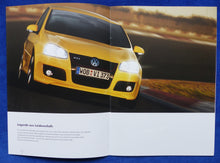 Lade das Bild in den Galerie-Viewer, VW Golf GTI Pirelli Edition MJ 2008 - Prospekt Brochure + Preisliste 11.2007