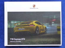 Lade das Bild in den Galerie-Viewer, Porsche 718 Cayman GT4 Typ 982 MJ 2020 - Hardcover Prospekt Brochure 06.2019