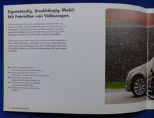 Lade das Bild in den Galerie-Viewer, VW Fahrhilfen für Behinderte - Passat Golf Tiguan - Prospekt Brochure 09.2012