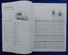 Lade das Bild in den Galerie-Viewer, LMC Wohnwagen 2020 Sassino Style Musica - Prospekt Brochure + Preisliste 08.2019