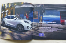 Lade das Bild in den Galerie-Viewer, Ford Programm 2021 - Mustang Mach-E Puma Kuga Explorer Focus - Prospekt 07.2020
