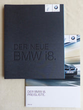 Lade das Bild in den Galerie-Viewer, BMW i8 Hybrid MJ 2015 - Hardcover Prospekt Brochure + Preisliste 07.2014