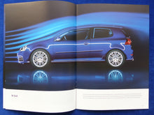 Lade das Bild in den Galerie-Viewer, VW Golf R32 MJ 2007 - Golf V 3,2l V6 - Prospekt Brochure + Preisliste 06.2006