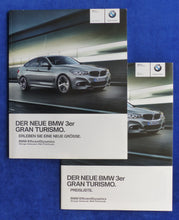 Lade das Bild in den Galerie-Viewer, BMW 3er GT Gran Turismo 335i MJ 2013 - Prospekt Brochure + Preisliste 03.2013