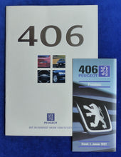 Lade das Bild in den Galerie-Viewer, Peugeot 406 Limousine MJ 1997 - Prospekt Brochure + Preisliste 01.1997