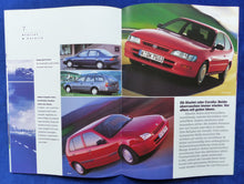 Lade das Bild in den Galerie-Viewer, Toyota Programm - Celica Camry Paseo MR2 - Prospekt Brochure + Daten 03.1997