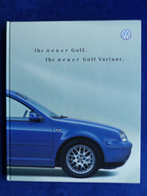 Lade das Bild in den Galerie-Viewer, VW Golf 4 GTI V6 Variant MJ 2000 - Buch Hardcover Prospekt Brochure 12.1999
