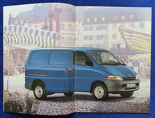 Lade das Bild in den Galerie-Viewer, Toyota HiAce Combi Kasten MJ 1996 - Prospekt Brochure + Technische Daten 12.1995