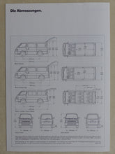 Lade das Bild in den Galerie-Viewer, Toyota HiAce Combi Kasten - Prospekt Brochure + Daten & Ausstattungen 04.1994