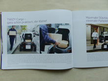 Lade das Bild in den Galerie-Viewer, Renault Twizy Life Cargo MJ 2017 - Prospekt Brochure + Preisliste 05.2016