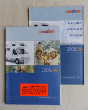 Lade das Bild in den Galerie-Viewer, CI Trigano Elliot Riviera Mizar Reisemobile 2005 2006 - Prospekt + Daten 08.2005