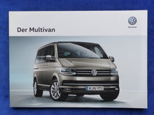 Lade das Bild in den Galerie-Viewer, VW Bus T6 Multivan Generation Six Edition 30 MJ 2016 - Prospekt Brochure 11.2015