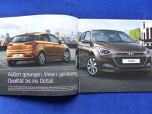 Lade das Bild in den Galerie-Viewer, Hyundai i20 MJ 2015 - Prospekt Brochure + Preisliste 01.2015