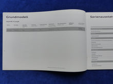 Lade das Bild in den Galerie-Viewer, Audi RS 5 Coupe quattro MJ 2013 - Hardcover Prospekt + Preisliste 04.2012