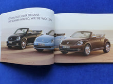 Lade das Bild in den Galerie-Viewer, VW Beetle Cabrio 21st Century Edition MJ 2013 - Prospekt + Preisliste 01.2013