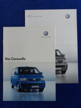 Lade das Bild in den Galerie-Viewer, VW Bus T5 Caravelle MJ 2007 - Prospekt Brochure + Preisliste 01.2007