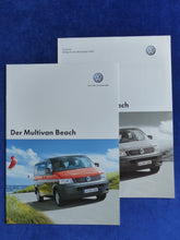 Lade das Bild in den Galerie-Viewer, VW Bus T5 Multivan Beach MJ 2007 - Prospekt Brochure + Preisliste 05.2006