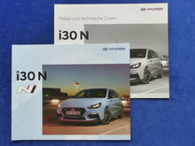 Lade das Bild in den Galerie-Viewer, Hyundai i30 N Performance MJ 2020 - Prospekt Brochure + Preisliste 10.2019