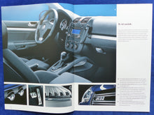 Lade das Bild in den Galerie-Viewer, VW Golf R32 VR6 250 PS MJ 2006 - Prospekt Brochure + Preisliste 08.2005