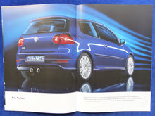 Lade das Bild in den Galerie-Viewer, VW Golf R32 VR6 250 PS MJ 2006 - Prospekt Brochure + Preisliste 08.2005