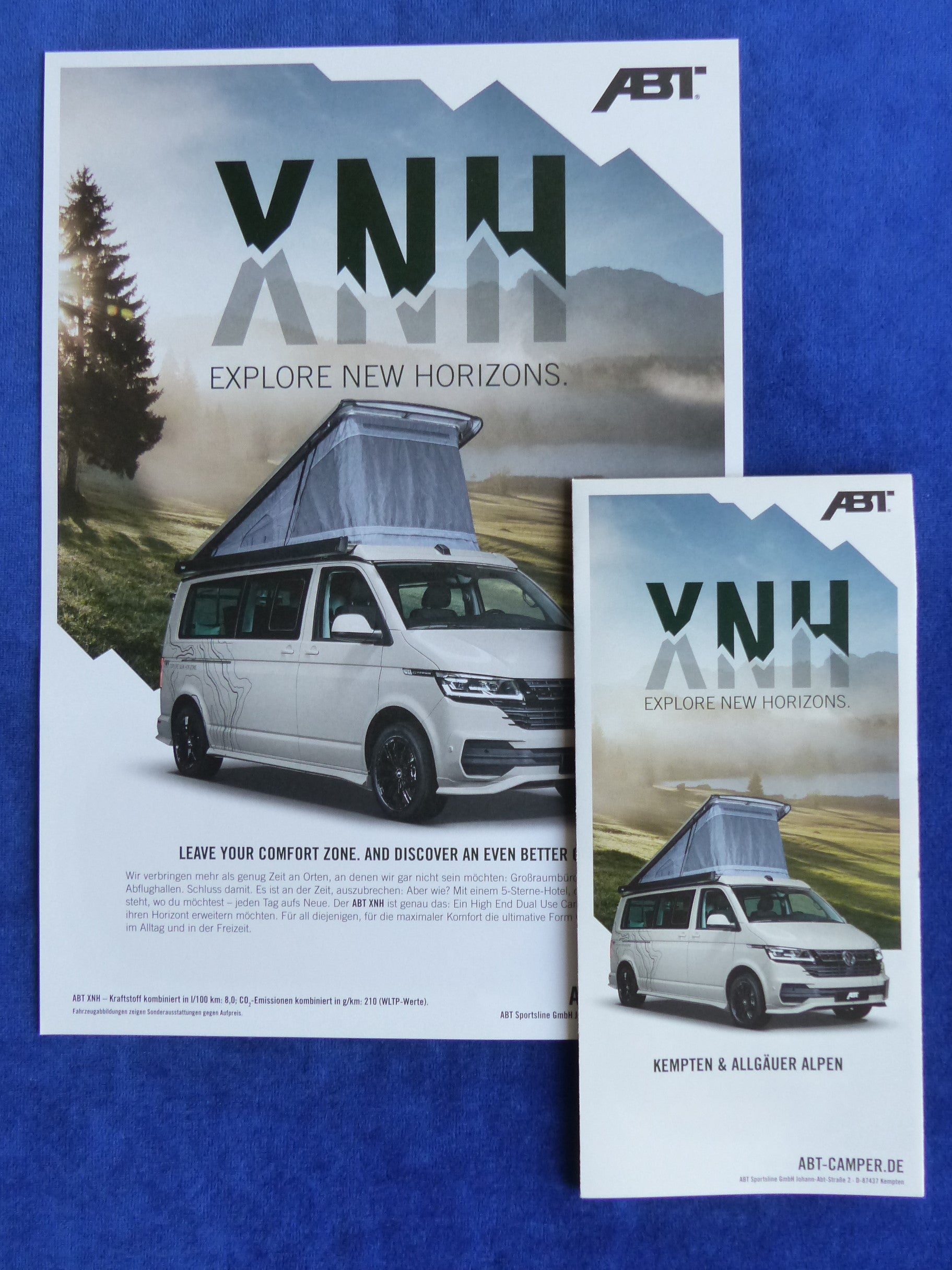 Abt XNH Campervan Limited VW Bus T6.1 Tuning MJ 2023 - Prospekt Brochu –  car-brochure