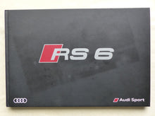 Lade das Bild in den Galerie-Viewer, Audi RS 6 Avant quattro MJ 2018 - Hardcover Prospekt Brochure 12.2017