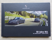 Lade das Bild in den Galerie-Viewer, Porsche 911 50 Jahre Jubiläumsmodell - Hardcover Prospekt Brochure 04.2013
