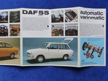 Lade das Bild in den Galerie-Viewer, DAF 55 44 33 Variomatic PKW MJ 1970 - Prospekt Brochure 08.1969