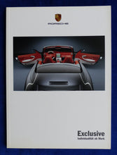 Lade das Bild in den Galerie-Viewer, Porsche Exclusive 911 Turbo Cayenne Boxster MJ 2004 - Prospekt Brochure 07.2003