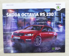Lade das Bild in den Galerie-Viewer, Skoda Octavia RS 230 MJ 2016 - Prospekt Preisliste Brochure 09.2015