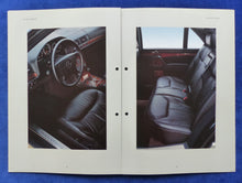 Lade das Bild in den Galerie-Viewer, Mercedes-Benz S-Klasse W140 MJ 1991 - Prospekt Brochure 01.1991