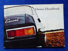 Lade das Bild in den Galerie-Viewer, Ford 1968 Escort Super GT - UK-Betriebsanleitung Owner Handbook 11.1967 England