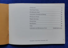 Lade das Bild in den Galerie-Viewer, Ford 1968 Escort Super GT - UK-Betriebsanleitung Owner Handbook 11.1967 England