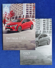 Lade das Bild in den Galerie-Viewer, Mitsubishi Colt Intro Edition MJ 2024 - Prospekt Brochure + Preisliste 01.2024