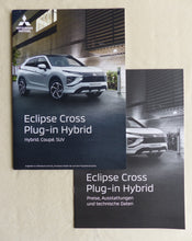 Lade das Bild in den Galerie-Viewer, Mitsubishi Eclipse Cross Plug-in Hybrid MJ 2024 - Prospekt + Preisliste 07.2023