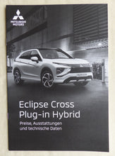 Lade das Bild in den Galerie-Viewer, Mitsubishi Eclipse Cross Plug-in Hybrid MJ 2024 - Prospekt + Preisliste 07.2023