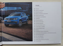 Lade das Bild in den Galerie-Viewer, VW Amarok V6 Canyon Aventura MJ 2018 - Prospekt Brochure + Preisliste 01.2018