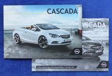 Lade das Bild in den Galerie-Viewer, Opel Cascada Cabrio MJ 2018 - Prospekt Brochure + Preisliste 12.2017