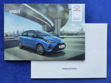 Lade das Bild in den Galerie-Viewer, Toyota Yaris MJ 2018 - Prospekt Brochure + Preisliste 01.2018