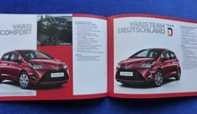 Lade das Bild in den Galerie-Viewer, Toyota Yaris MJ 2018 - Prospekt Brochure + Preisliste 01.2018