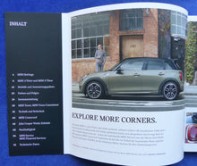 Lade das Bild in den Galerie-Viewer, Mini 5-Türer One Cooper S MJ 2018 - Prospekt Brochure + Preisliste 03.2018
