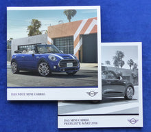 Lade das Bild in den Galerie-Viewer, Mini Cabrio One Cooper S MJ 2018 - Prospekt Brochure + Preisliste 03.2018