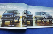 Lade das Bild in den Galerie-Viewer, VW Bus T6 Caravelle Edition MJ 2018 - Prospekt Brochure + Preisliste 01.2018